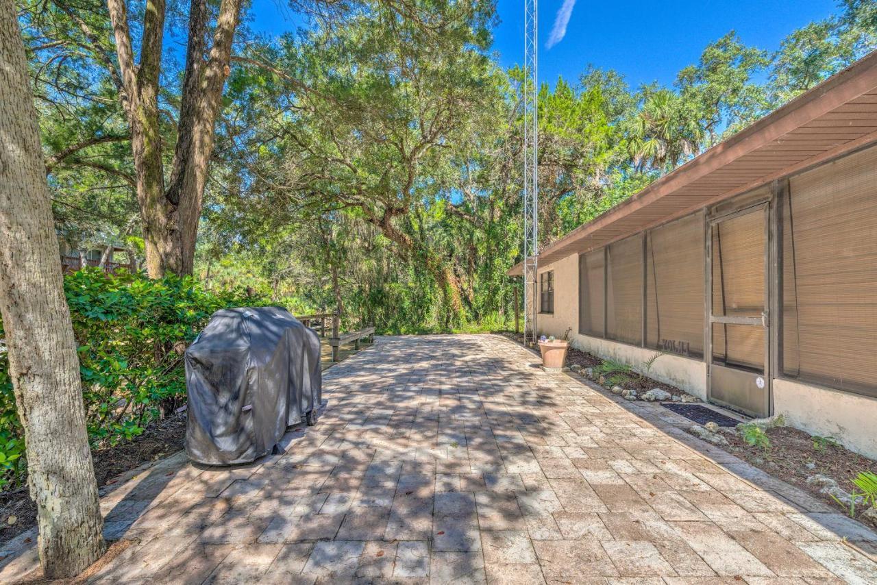 Canalfront Homosassa Escape With Private Dock! Eksteriør billede
